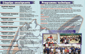 Plaquette des stages 2010
